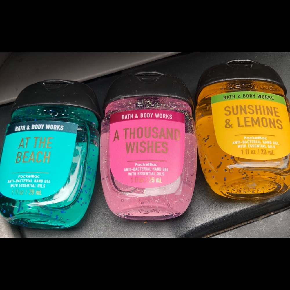 Bath and body works 3 bottles